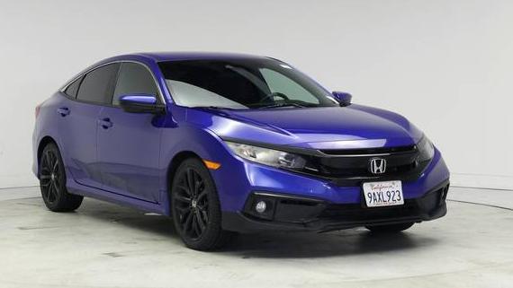 HONDA CIVIC 2020 2HGFC2F80LH505032 image