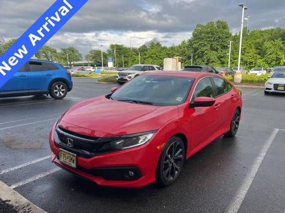 HONDA CIVIC 2020 2HGFC2F88LH555225 image