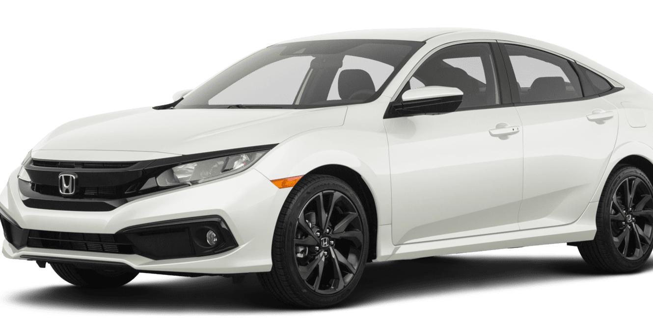 HONDA CIVIC 2020 2HGFC2F84LH555125 image