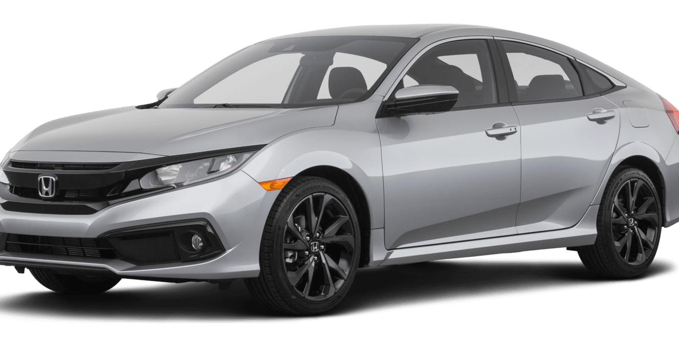 HONDA CIVIC 2020 2HGFC2E85LH538853 image