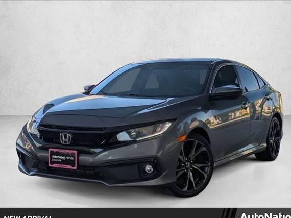 HONDA CIVIC 2020 19XFC2F85LE002770 image
