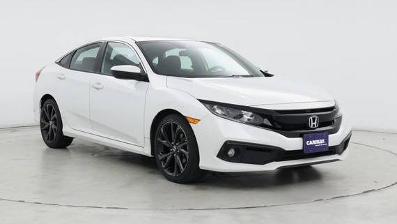 HONDA CIVIC 2020 2HGFC2F88LH596809 image