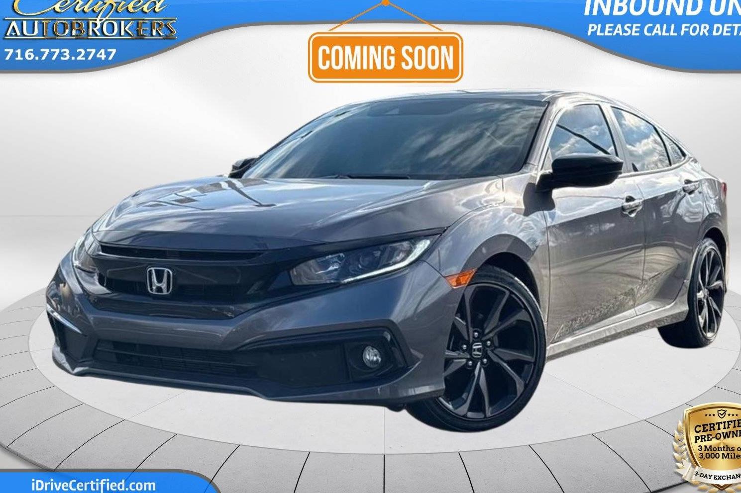 HONDA CIVIC 2020 2HGFC2F81LH597526 image