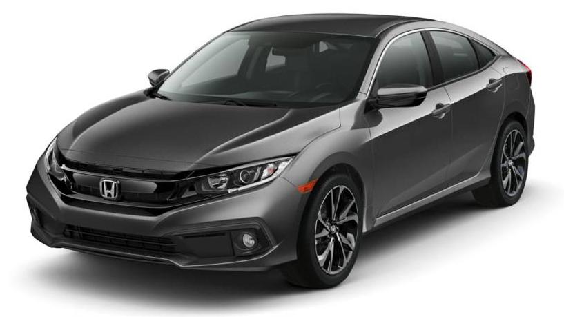 HONDA CIVIC 2020 19XFC2F88LE011947 image