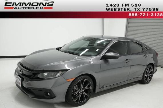 HONDA CIVIC 2020 19XFC2F87LE000034 image