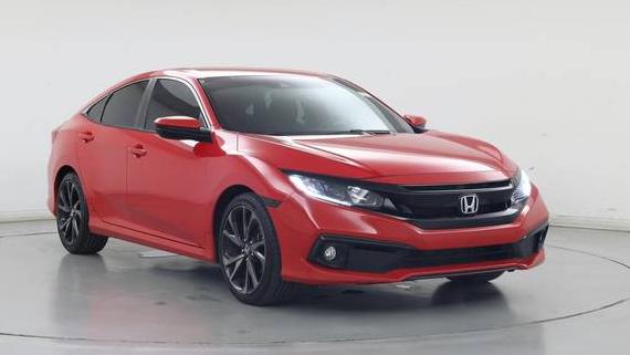 HONDA CIVIC 2020 2HGFC2F83LH579402 image