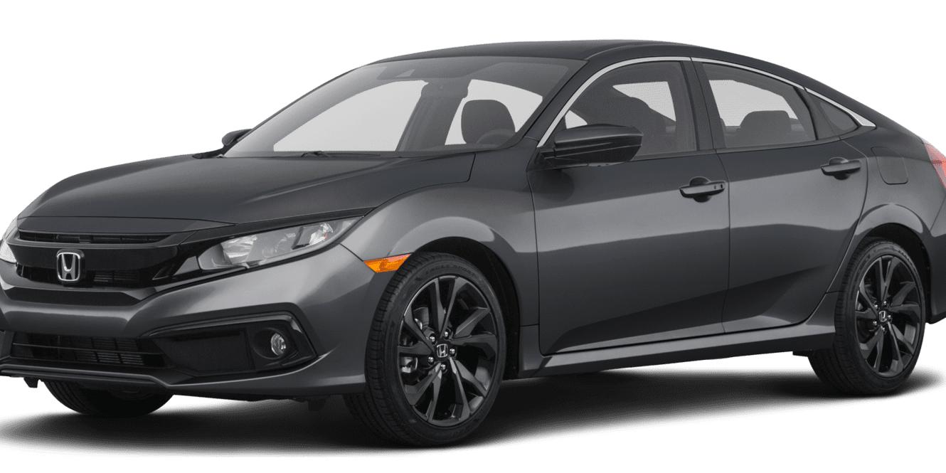 HONDA CIVIC 2020 19XFC2F87LE030666 image