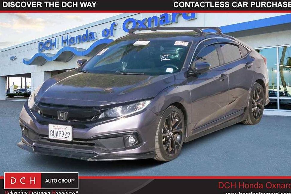 HONDA CIVIC 2020 19XFC2F84LE215581 image