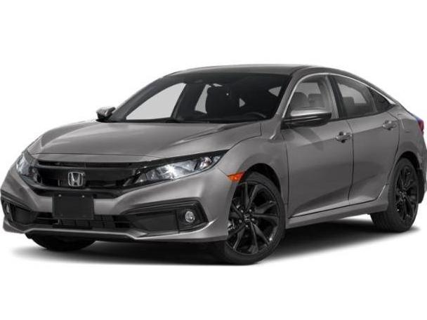 HONDA CIVIC 2020 19XFC2F80LE215156 image