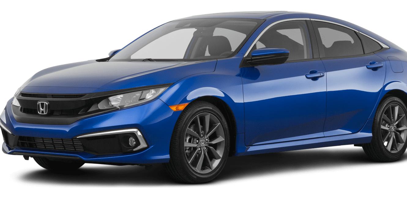 HONDA CIVIC 2020 19XFC1F3XLE020860 image