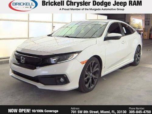 HONDA CIVIC 2020 19XFC2F80LE014213 image