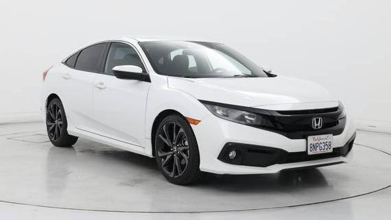 HONDA CIVIC 2020 19XFC2F86LE200001 image