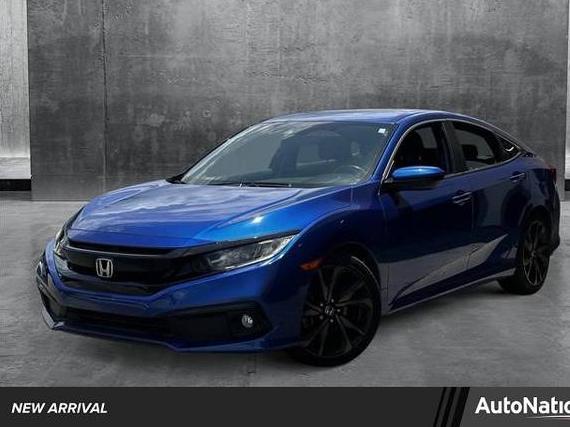 HONDA CIVIC 2020 2HGFC2F85LH601674 image