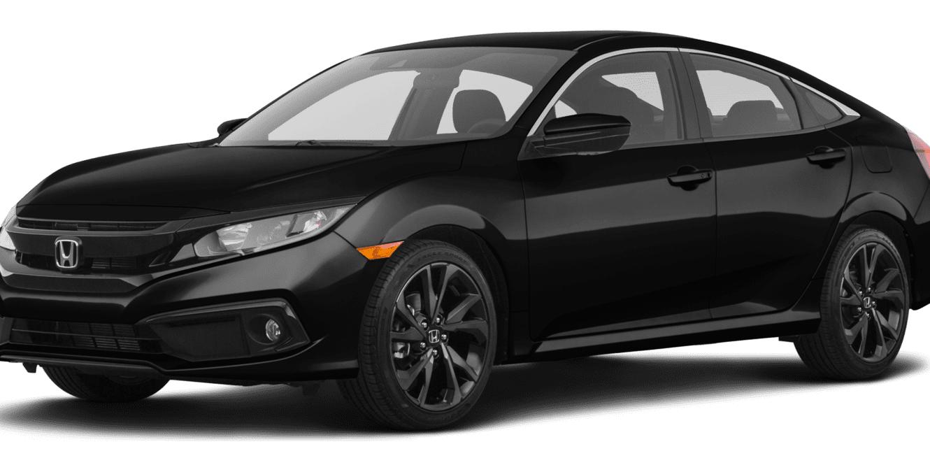 HONDA CIVIC 2020 19XFC2F82LE024919 image