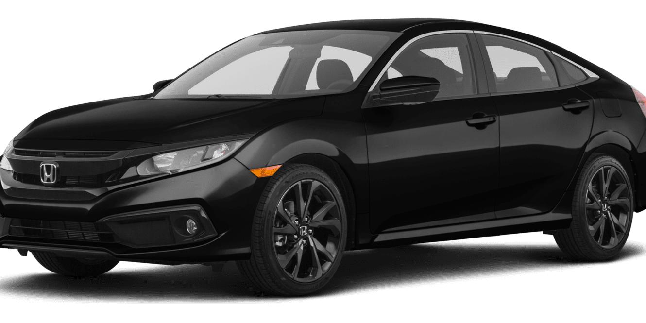 HONDA CIVIC 2020 19XFC2F82LE017386 image