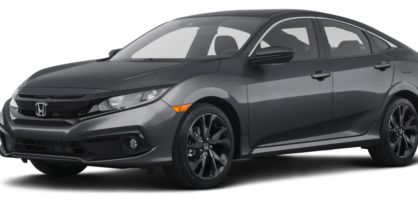 HONDA CIVIC 2020 19XFC2F8XLE208778 image