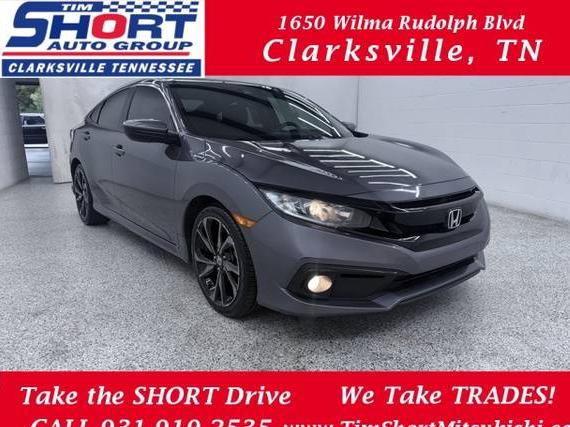 HONDA CIVIC 2020 2HGFC2F86LH509666 image