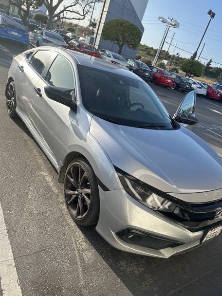 HONDA CIVIC 2020 19XFC2F81LE209415 image