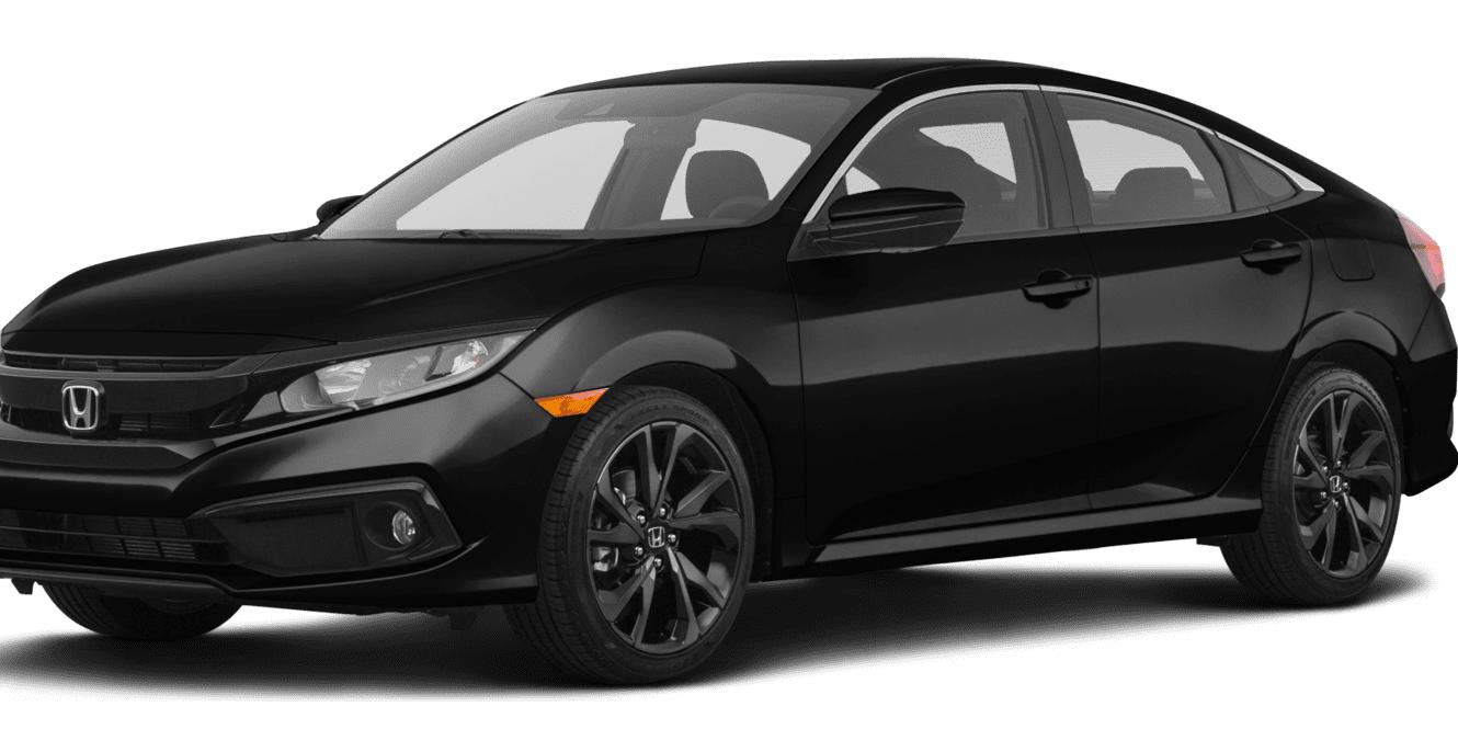 HONDA CIVIC 2020 19XFC2F85LE028088 image