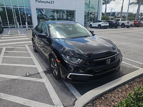 HONDA CIVIC 2020 2HGFC2F69LH576082 image