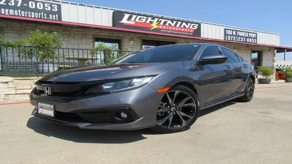 HONDA CIVIC 2020 2HGFC2F88LH601457 image