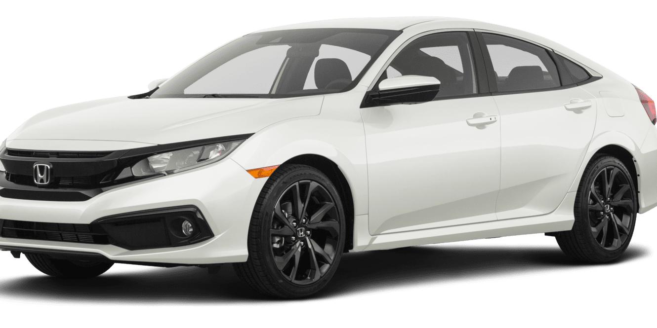 HONDA CIVIC 2020 19XFC2F87LE028593 image