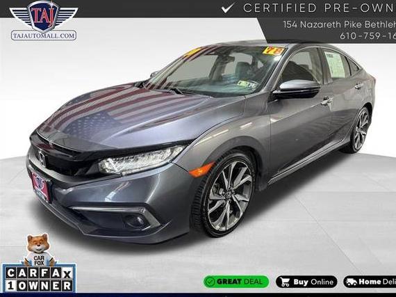 HONDA CIVIC 2020 19XFC1F98LE000773 image