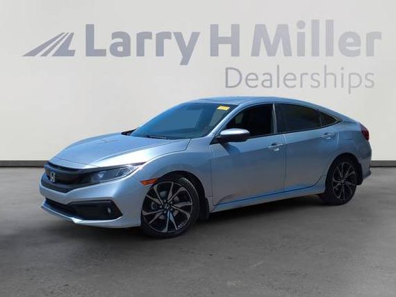 HONDA CIVIC 2020 2HGFC2F89LH597855 image