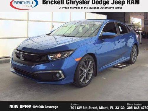HONDA CIVIC 2020 19XFC1F3XLE016260 image