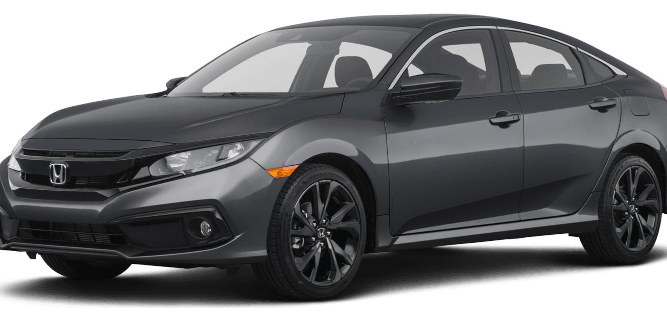 HONDA CIVIC 2020 19XFC2F84LE029653 image