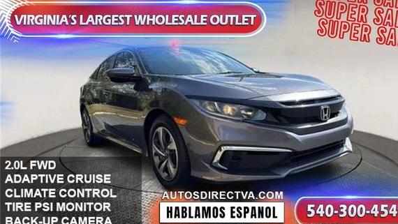 HONDA CIVIC 2020 2HGFC2F69LH581721 image