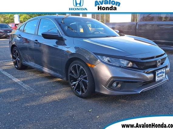 HONDA CIVIC 2020 2HGFC2F85LH576226 image
