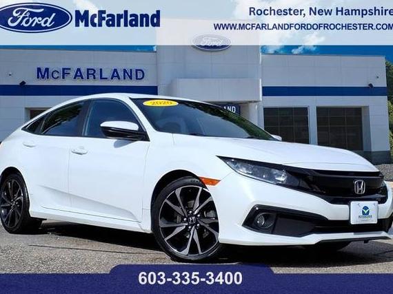 HONDA CIVIC 2020 2HGFC2F85LH533814 image