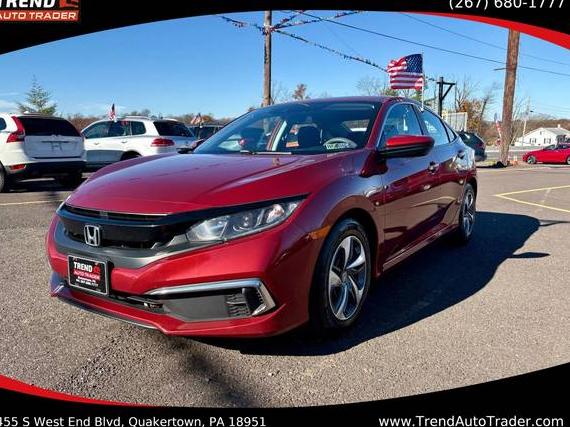 HONDA CIVIC 2020 2HGFC2F6XLH564877 image