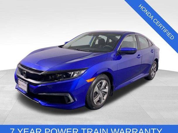 HONDA CIVIC 2020 2HGFC2F67LH586965 image