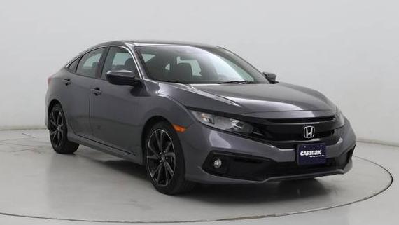 HONDA CIVIC 2020 2HGFC2F87LH567625 image
