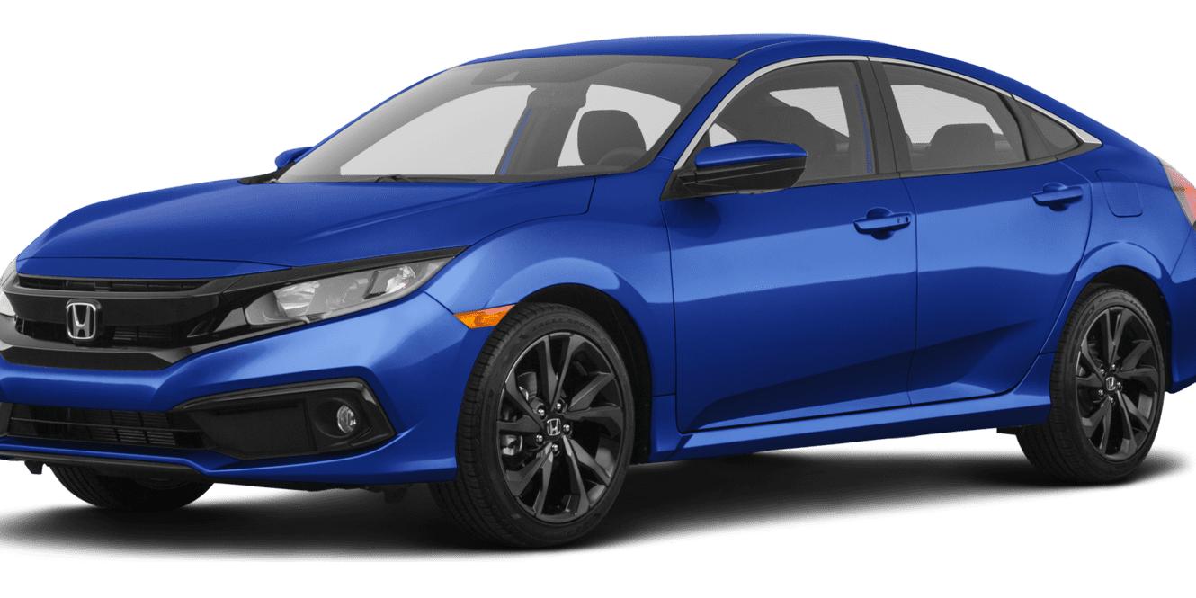 HONDA CIVIC 2020 19XFC2F84LE014831 image