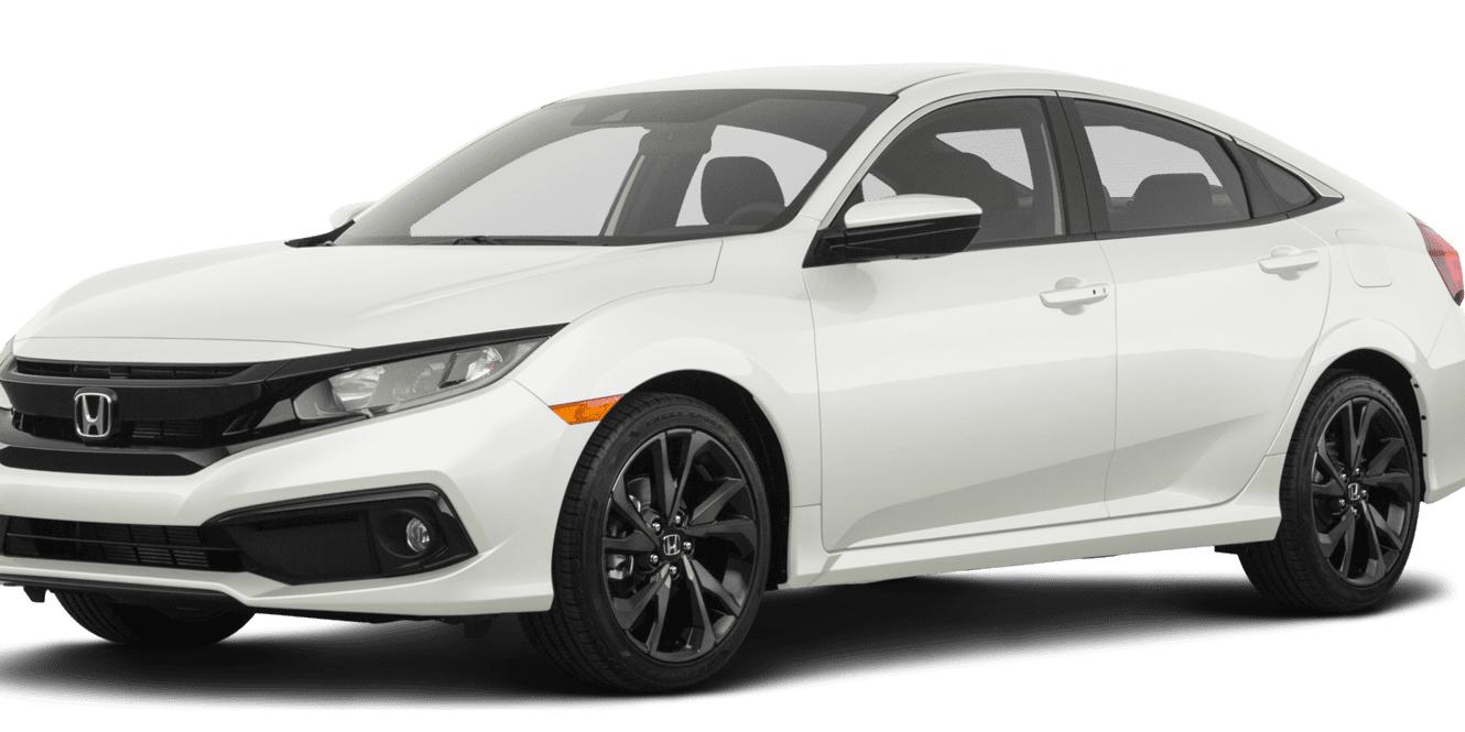 HONDA CIVIC 2020 2HGFC2F80LH517617 image