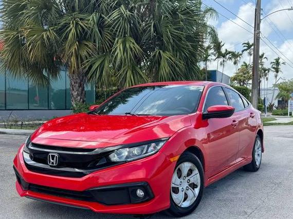 HONDA CIVIC 2020 2HGFC2F87LH582481 image