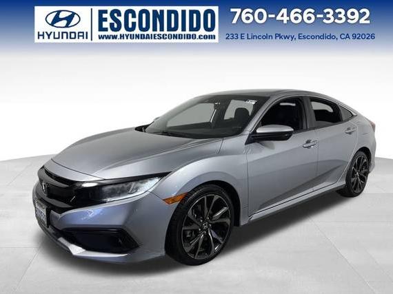 HONDA CIVIC 2020 2HGFC2F83LH581229 image