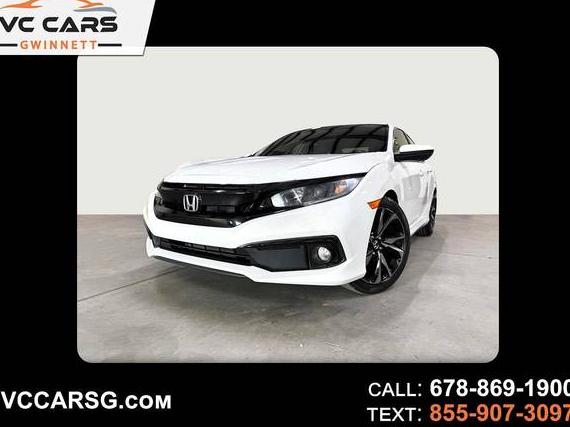 HONDA CIVIC 2020 2HGFC2F89LH514800 image