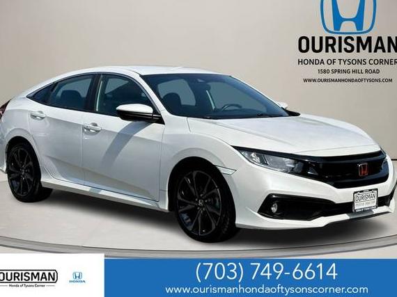 HONDA CIVIC 2020 2HGFC2F87LH563896 image