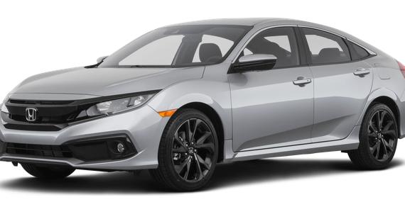 HONDA CIVIC 2020 2HGFC2F83LH584793 image