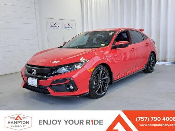 HONDA CIVIC 2020 SHHFK7G48LU209965 image