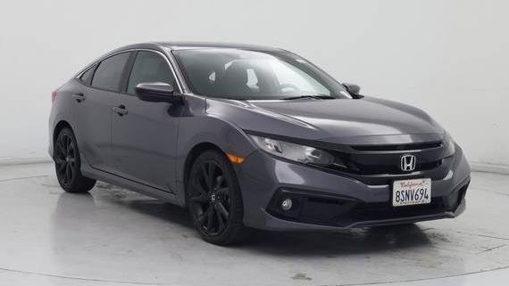 HONDA CIVIC 2020 19XFC2F89LE214068 image