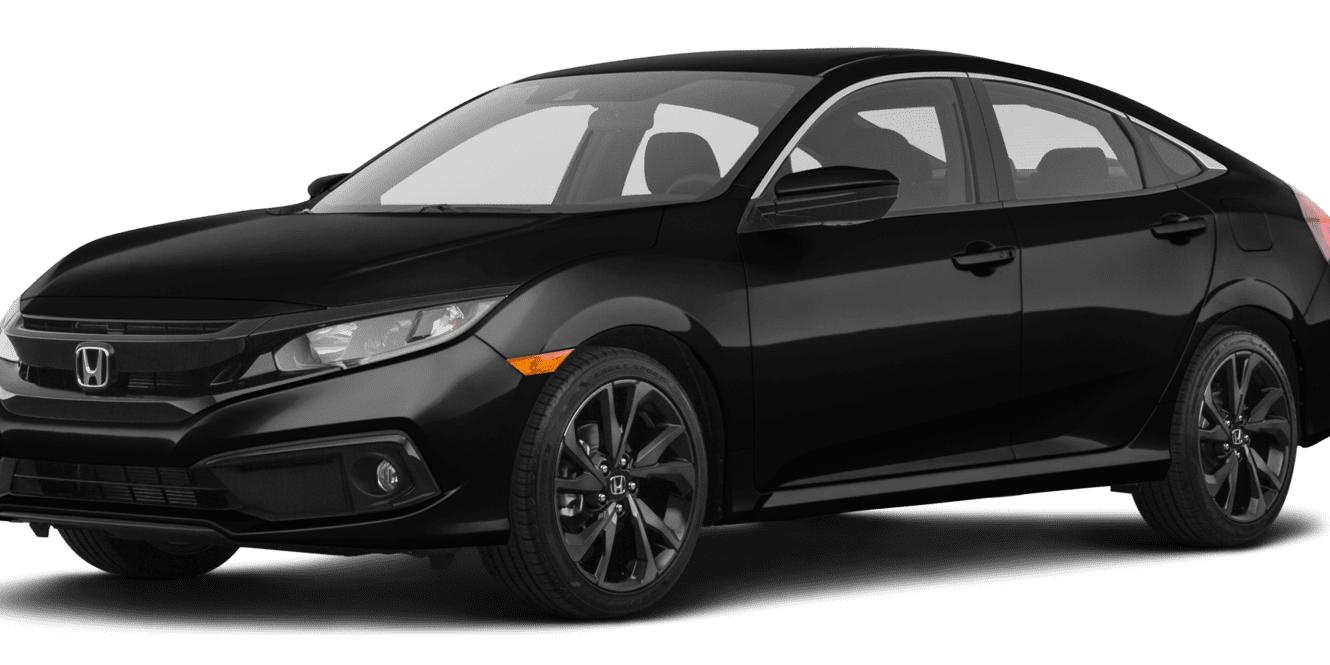 HONDA CIVIC 2020 19XFC2F83LE015470 image