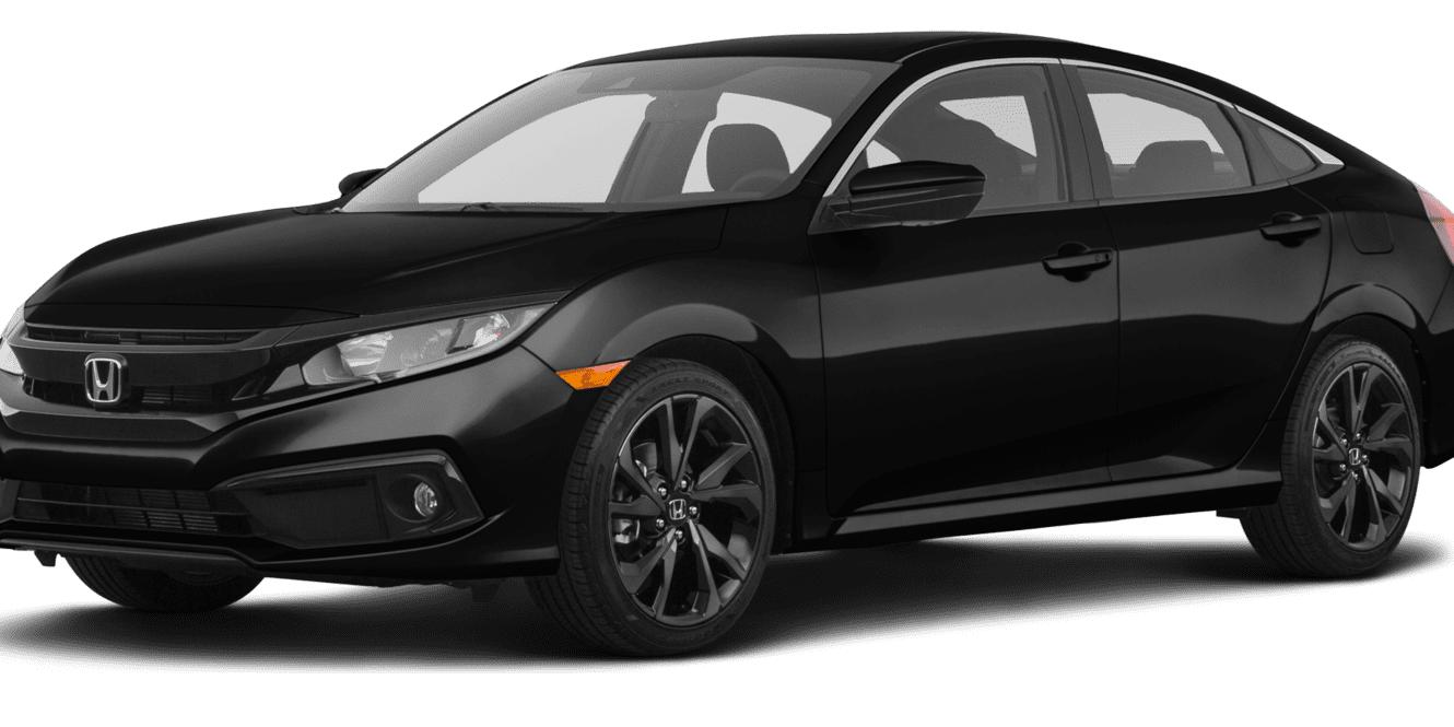 HONDA CIVIC 2020 19XFC2F80LE208384 image