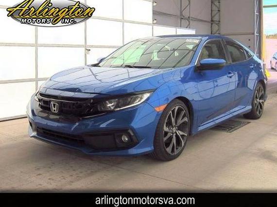 HONDA CIVIC 2020 2HGFC2F89LH515140 image