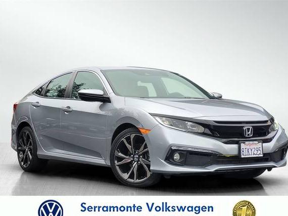 HONDA CIVIC 2020 2HGFC2F81LH544146 image