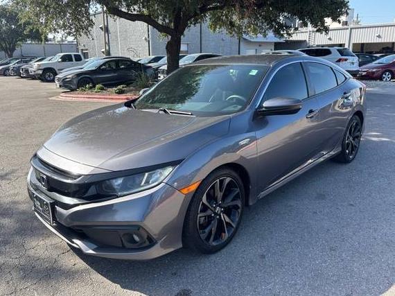 HONDA CIVIC 2020 2HGFC2F82LH591119 image